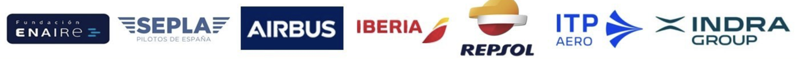 Patrocinadores: Fundación ENAIRE, SEPLA, Airbus, Iberia, Repsol, ITP Aero e Indra Group